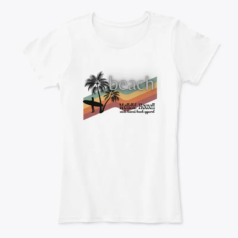 Waikiki Retro Specialty Beach Tee