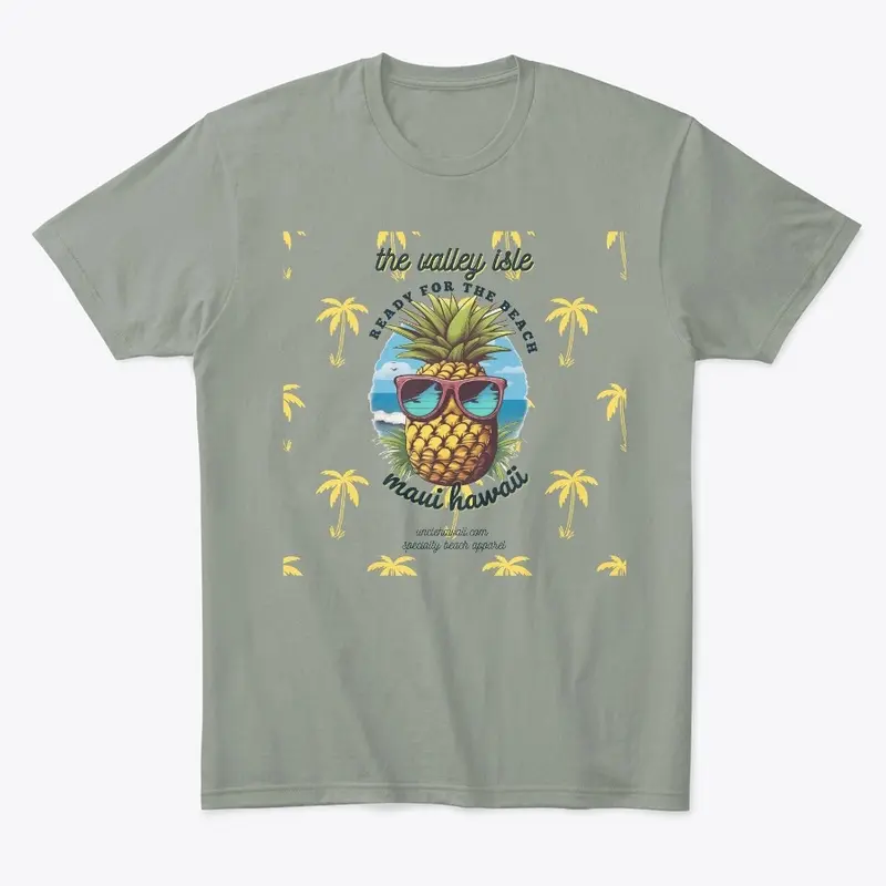 Maui Pineapple Tee - The Valley Isle